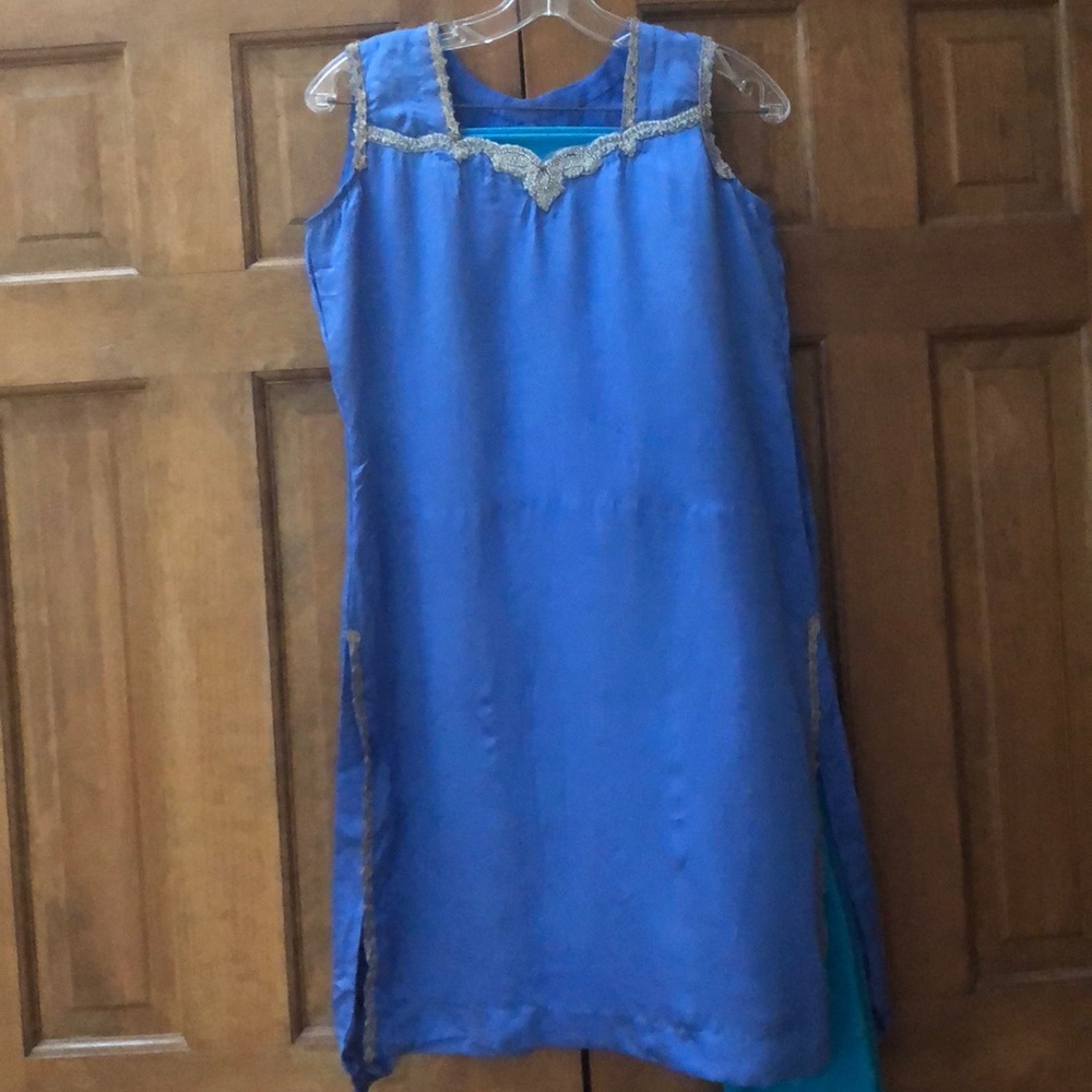 Beautiful Double Blue Indian Suit